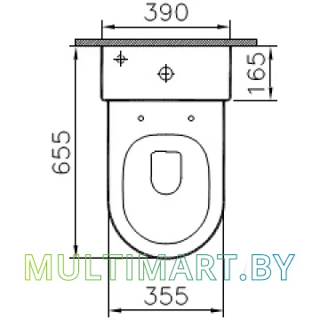 Унитаз Vitra S50 9797B003-7204 картинка 2